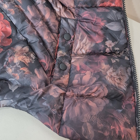 Athleta Downtown Jacket Floral Printed Down Puffer Coat - Size XXS - Picture 12 of 16